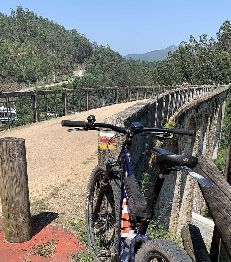Vouga Ecopista Cycling bike tour Centro region Portugal